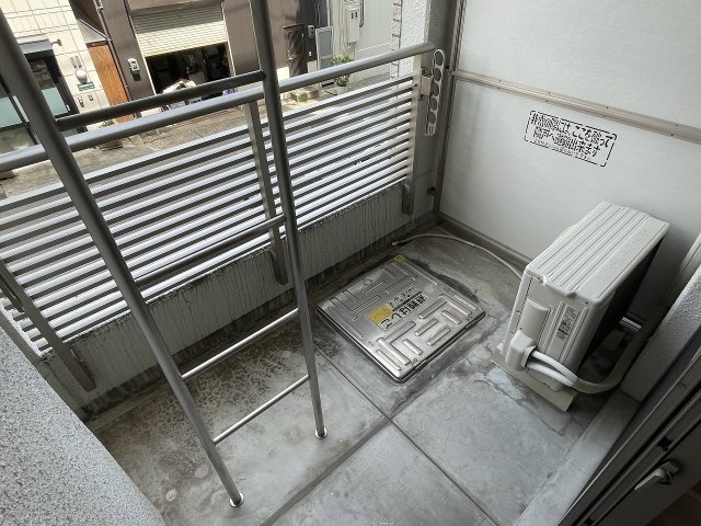 バルコニー　バルコニーがあります