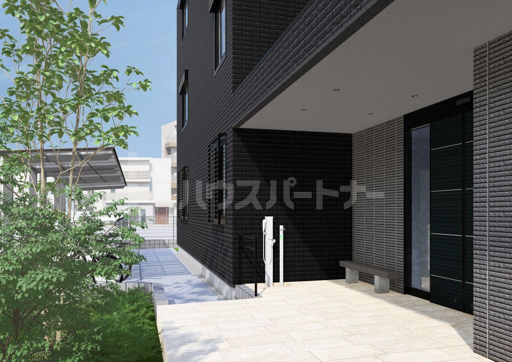 建物外観　完成予想パース