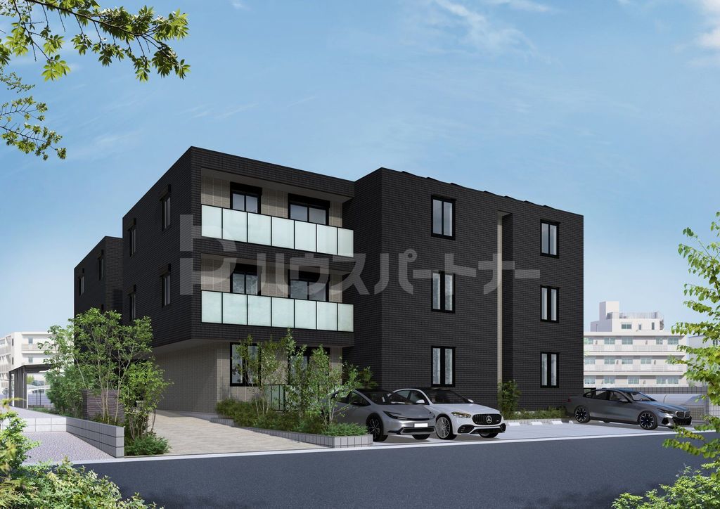 建物外観　完成予想パース