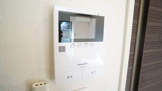 セキュリティ　カメラ付きインターホン