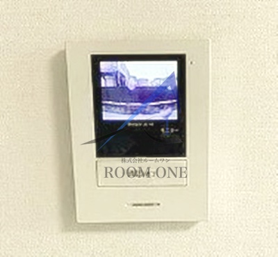 セキュリティ　モニター付きインターホンです。