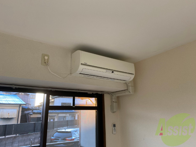 その他設備　ちゃんとエアコンもついているので、安心してくださいね。