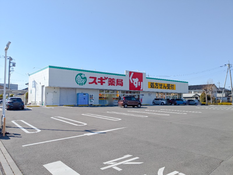 ドラックストア　スギ薬局前橋関根店（ドラッグストア）まで282m