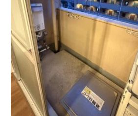 バルコニー　お洗濯にも便利なバルコニー付き