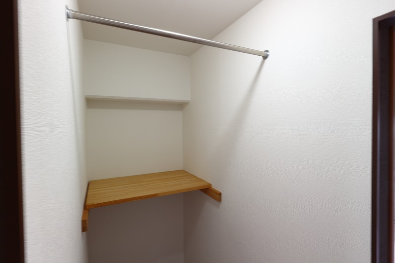 収納　ウォークインクローゼット