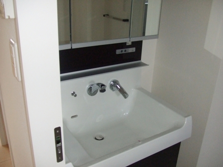 洗面設備　※別部屋参考