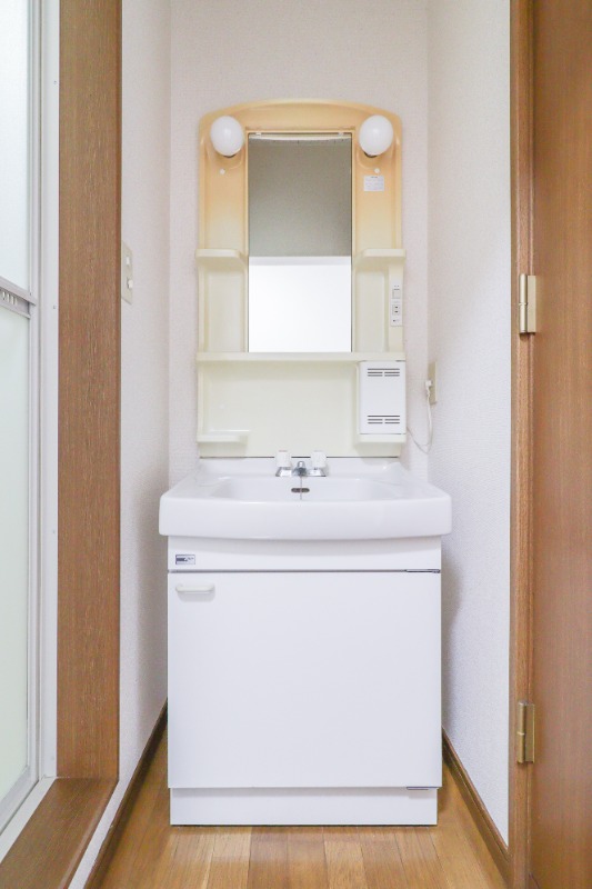 洗面設備　図面と現状に相違がある場合には現状を優先