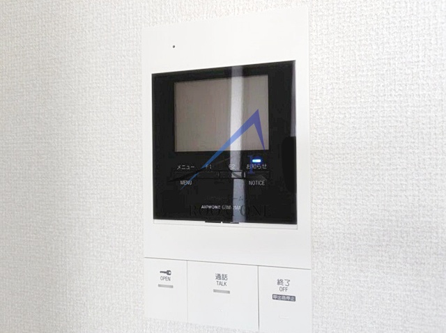 セキュリティ　モニター付きインターホンです。