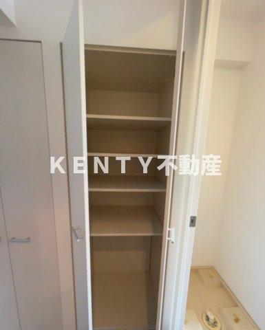 収納　大きなスペースがあり、収納には困りません