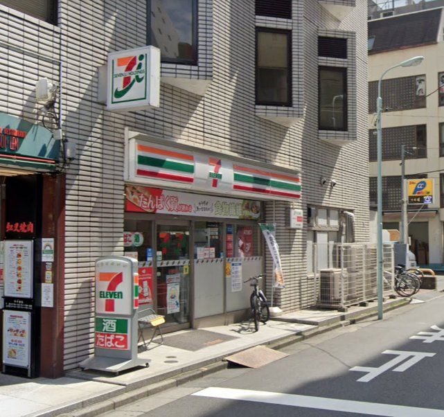 コンビニ　セブンイレブン水天宮前店（コンビニ）まで190m