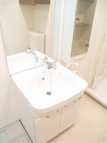 洗面設備　洗面台です。