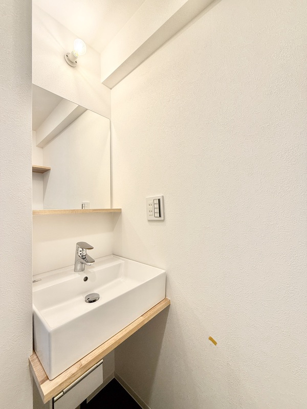 洗面設備　独立洗面台付き