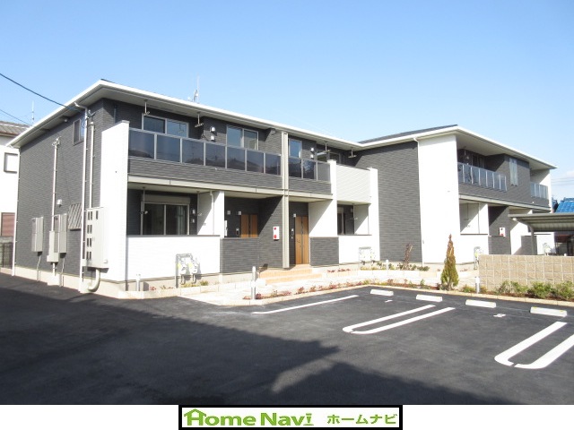建物外観　ストロベリーストハイツ、現地待ち合わせでのご案内も可能です。