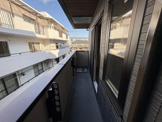 バルコニー　※別部屋の写真です