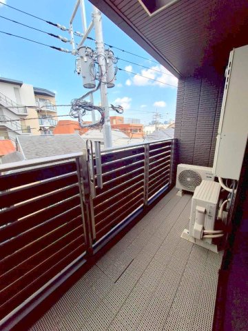 眺望　バルコニーから
