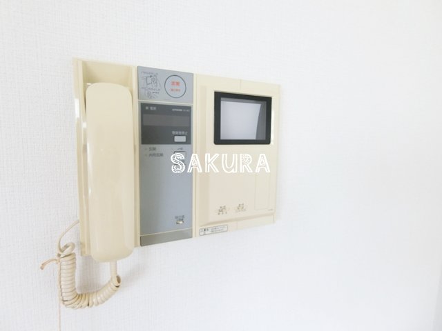 セキュリティ　安心のモニター付きインターホンです♪