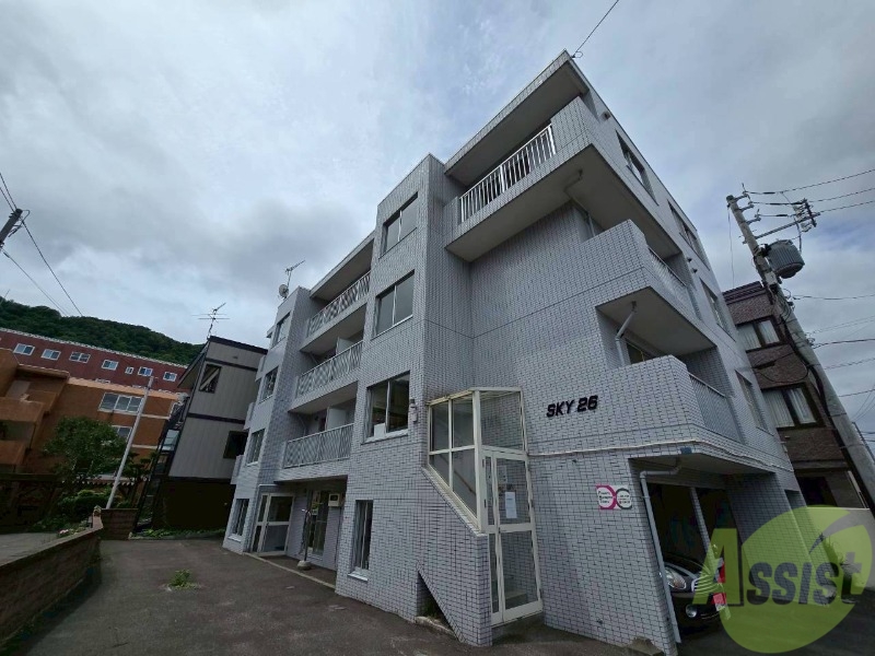 建物外観　札幌市中央区南二十六条西「ＳＫＹ２６」