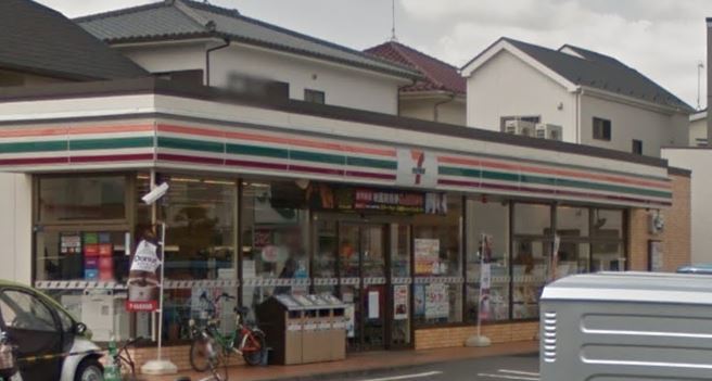 コンビニ　セブンイレブン 茅ヶ崎美住町店（コンビニ）まで450m