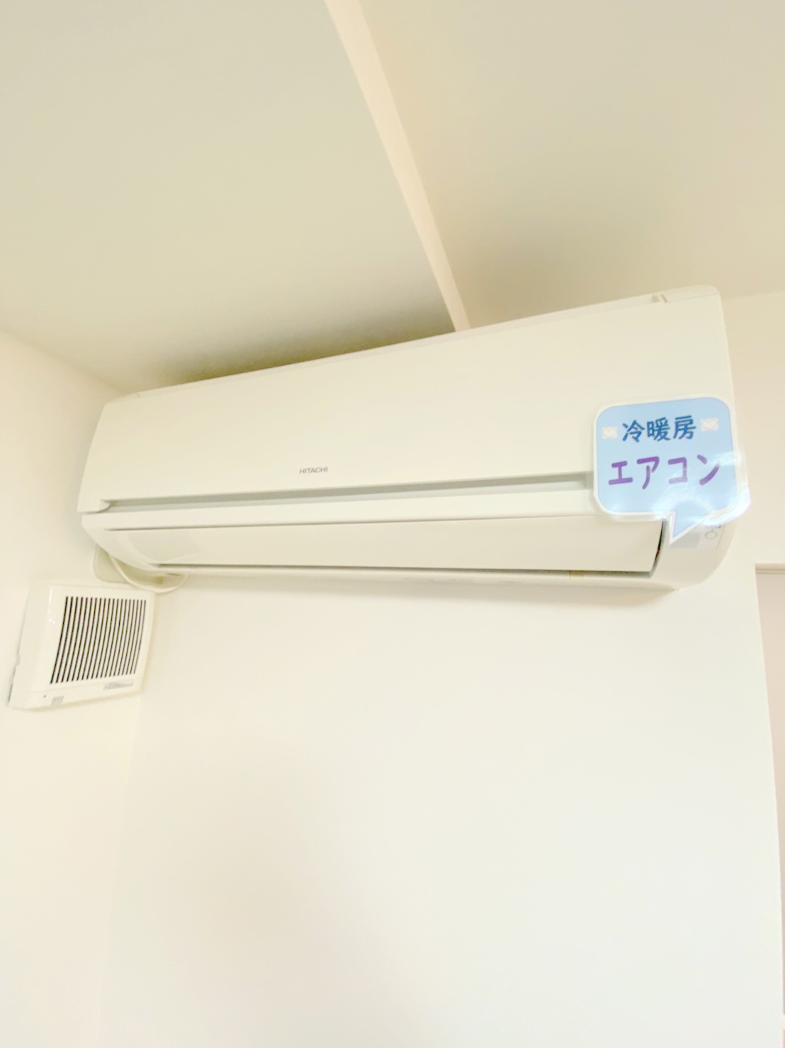 その他設備　夏もカラッと快適♪エアコン付きです！