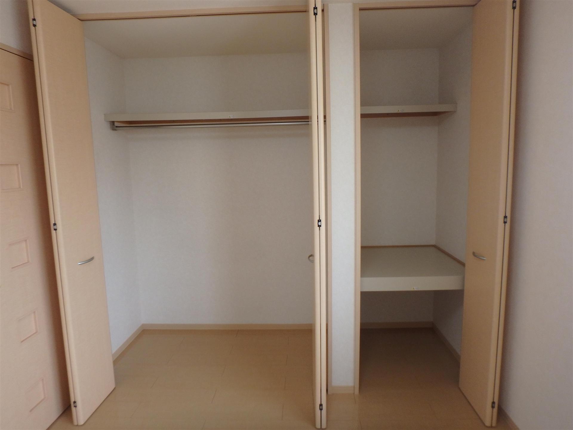 収納　クローゼットがあるので荷物の多い方でも安心です♪