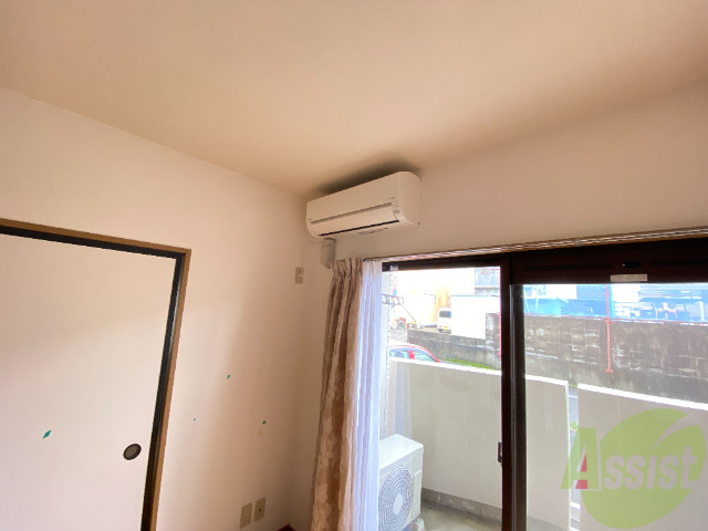 その他設備　エアコンが付いているので夏冬ともに快適にお過ごし出来ます。