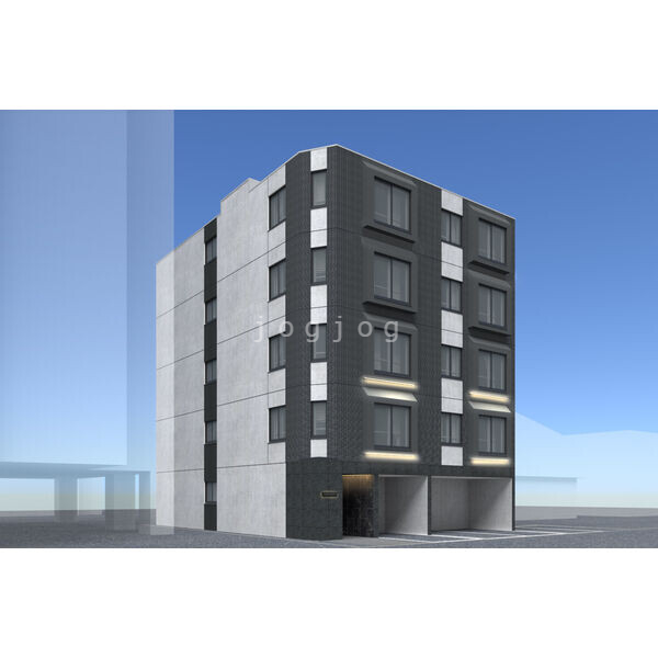建物外観　完成予想パース