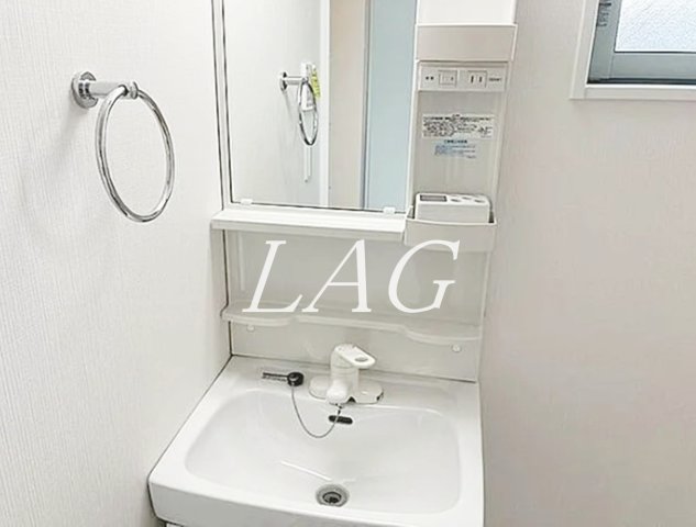 洗面設備　洗面台です。