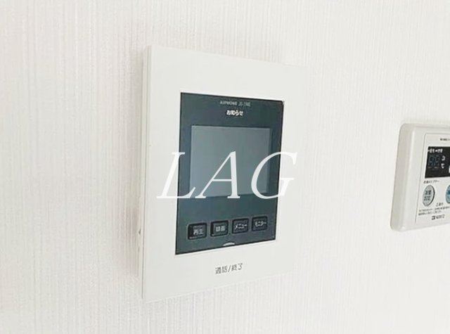 セキュリティ　モニター付インターフォンです。