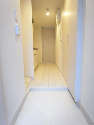 玄関　収納もある玄関です