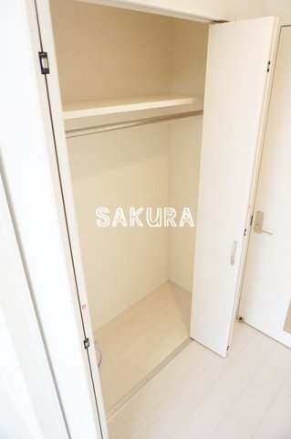 収納　お荷物の多い方でも安心のクローゼット付き♪