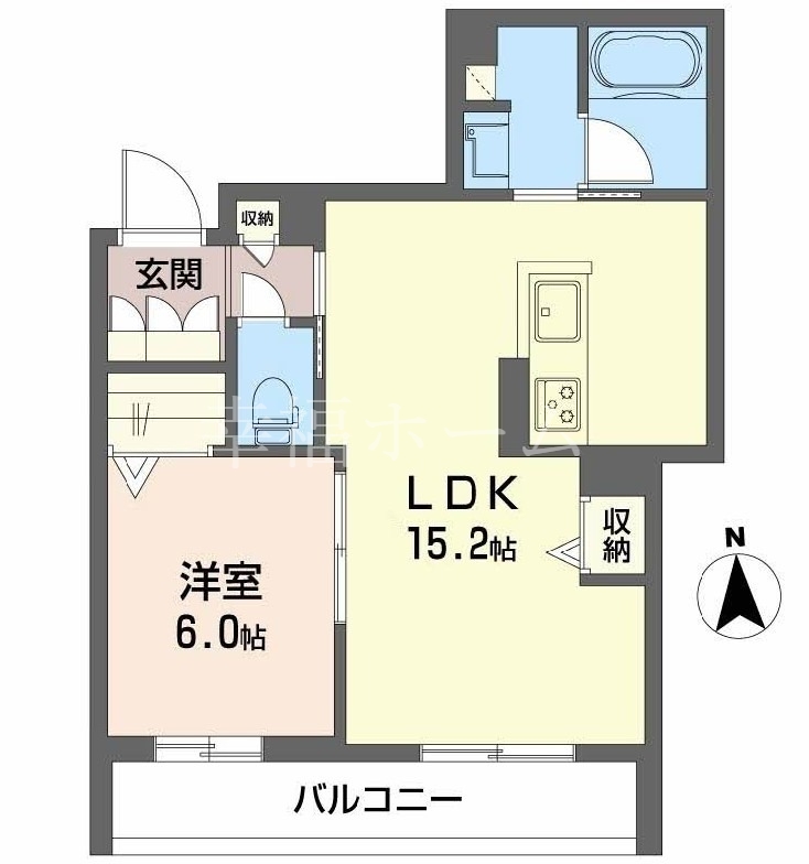 ユイロ中津の間取り写真
