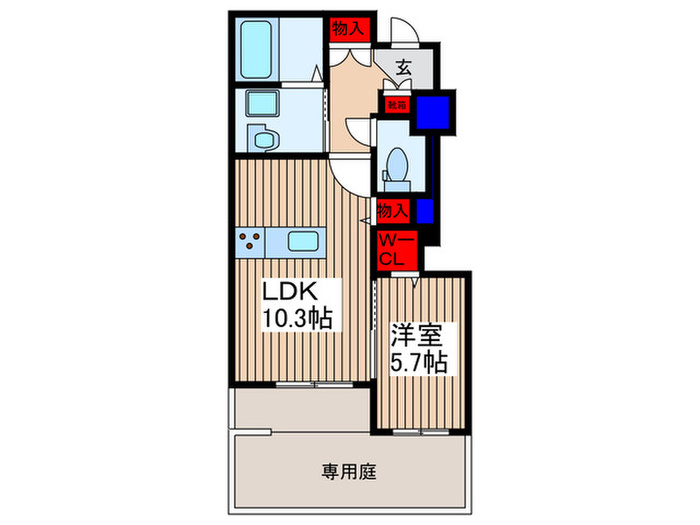 SAKURAの間取り写真