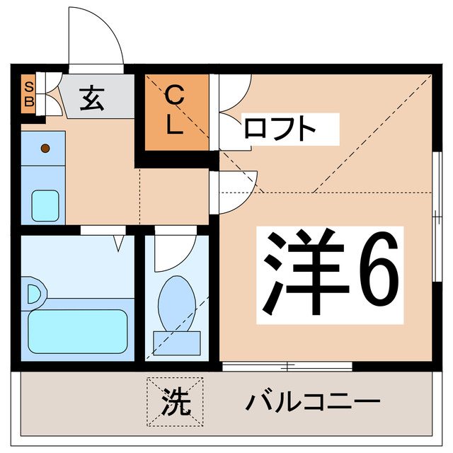 ベラ・ヴィータ南甲府の間取り写真