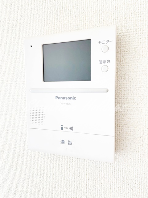 セキュリティ　モニタ付インターホンで安心♪