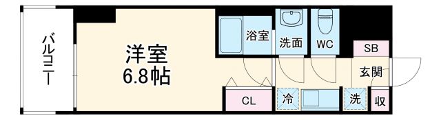 IBERIS COURTの間取り写真