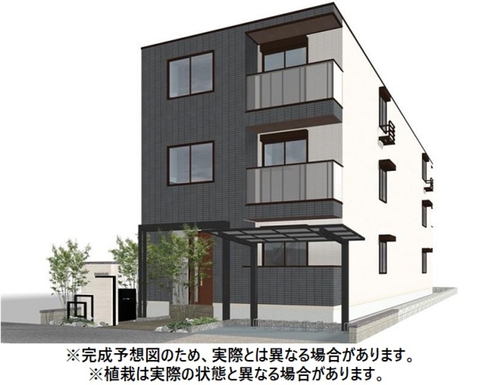 建物外観　外観パース