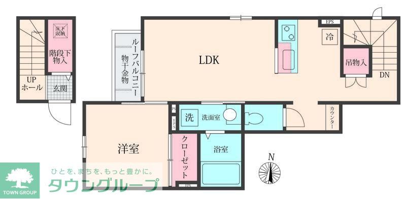 アクアベース西横浜の間取り写真