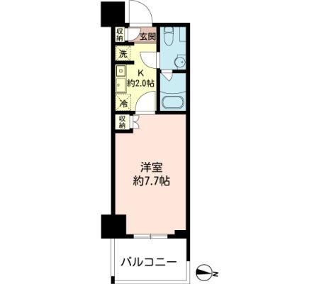MFPRコート木場公園の間取り写真