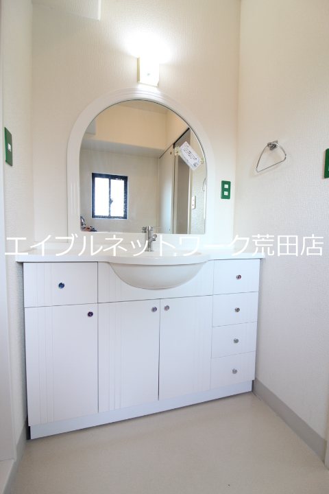 洗面設備　同号室のお部屋です。