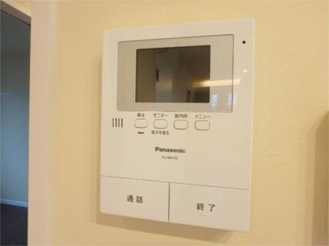 セキュリティ　同じ物件で異なるお部屋の参考画像です。