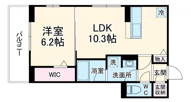 DーGlanzの間取り写真