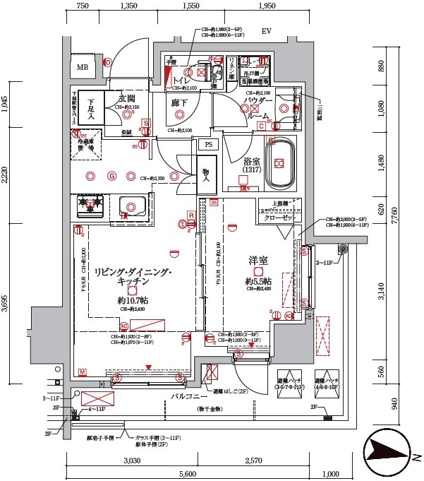 間取り図