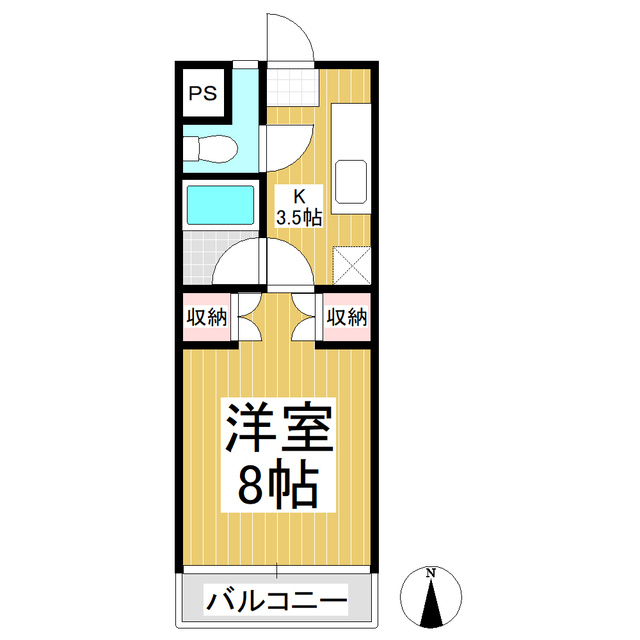 エスタシオンの間取り写真