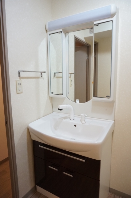 洗面設備　※前回募集時の写真です