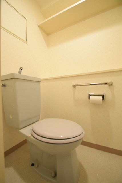 阪急千里線 豊津駅 徒歩9分 7階建 築30年のトイレ写真