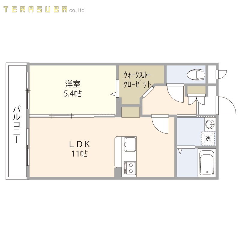 Maison Catelleの間取り写真