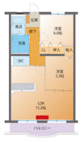 プランドールの間取り