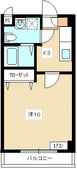 ユニゾン長府の間取り