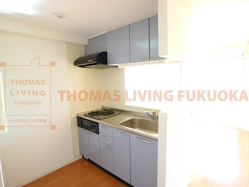 キッチン　広々とした料理のしやすいキッチン。