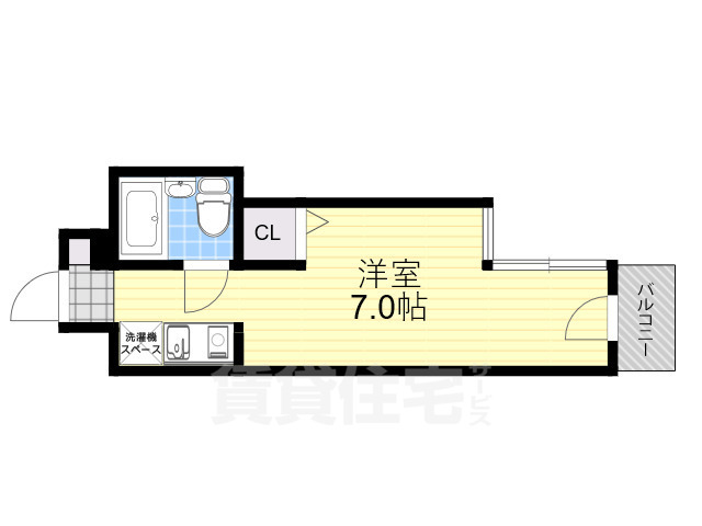 リアライズ阪急吹田2の間取り